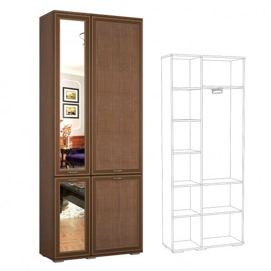 Шкаф комбинированный с зеркалом Ливорно ЛШ-9