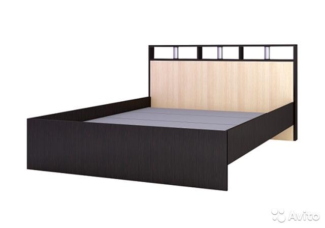 Кровать с основанием ДСП 1,6 Ненси-2 (ТЭКС)